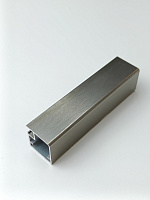 Зеркало в алюминиевой раме 20 «Премиум Нержавеющая сталь тёмная» — фото 3