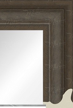 Зеркало «Лерос» Коричневая