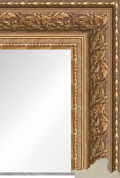 Зеркало «Арни» желтое золото
