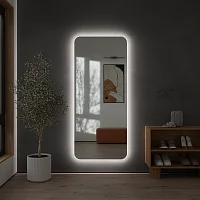 Зеркало в прихожую «Глория-XL» (Pearl-XL) с интерьерной подсветкой — фото 2